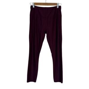 Varley‎ Leggings Women Small Plum Purple Yoga Activewear Athleisure Casual